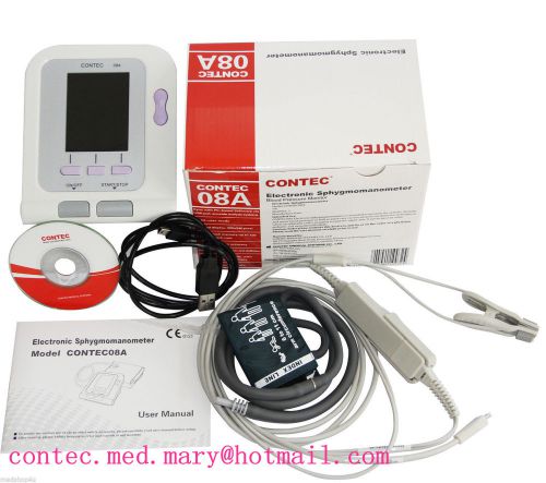 New,vet testing contec08a digital blood pressure monitor+vet probe+ 6-11cm cuff. for sale