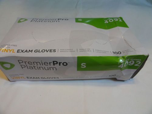 Nitrile Exam PremierPro Gloves SMALL-  1-Box (Total 100 Gloves)