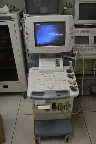 Toshiba Nemio 20 Color Ultrasound Toshiba PLM 1204 AT&amp; PLM 1202 S transducer