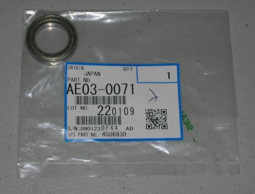 Genuine Ricoh Brand Lower Fuser Pressure Roller Bearing, AE03-0071 AE030071, NIB