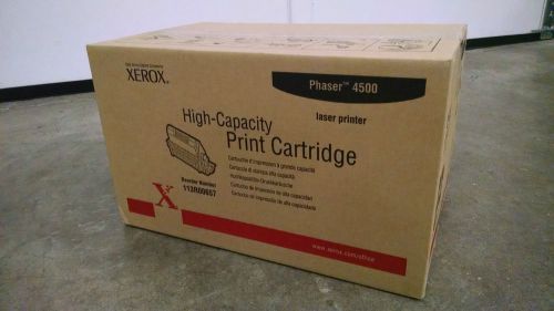 GENUINE XEROX 113R00657 PHASER 4500 BLACK High Capacity Toner Cartridge OEM NIB