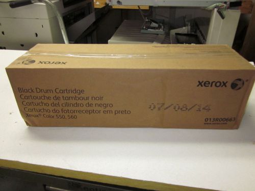 New Genuine Xerox 013R00663 13R663 Black Drum Cartridge for the Color 550 560