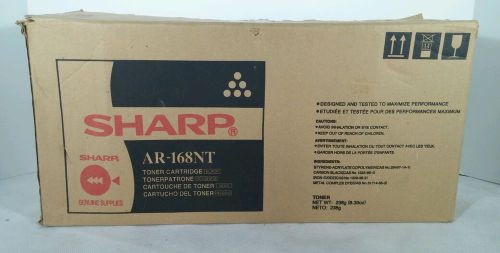 Genuine Sharp AR-168NT Black Toner Cartridge NEW IN Open BOX