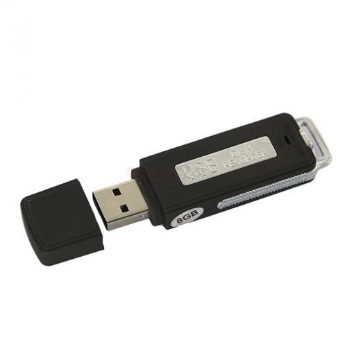 Mini 8GB Memory 2.0 USB Flash Drive Audio Voice Recorder Plug &amp; Play US Shipping
