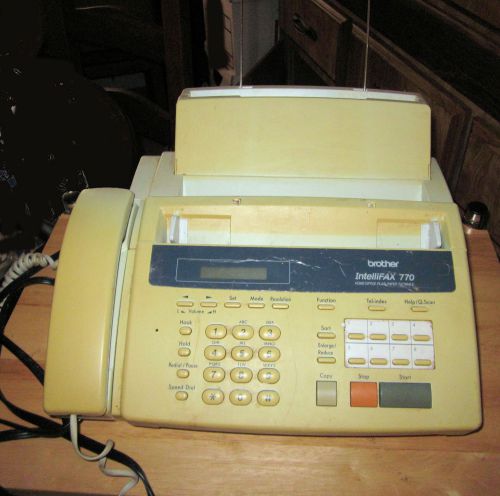 Brother Intellifax 770 Home Office Plain Paper Facsimile Machine