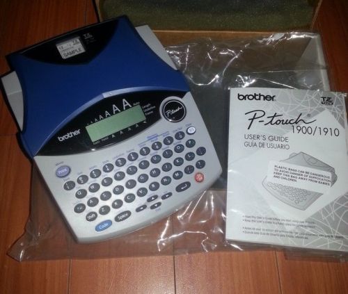 Brother P-Touch PT-1900 Labeling System electronic  factory refurbished