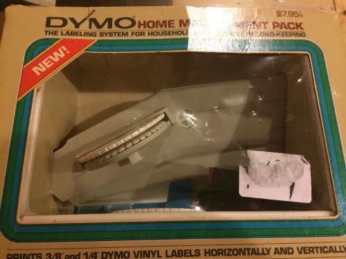 Vintage  DYMO Labeling Kit MODEL1006-10 NOS