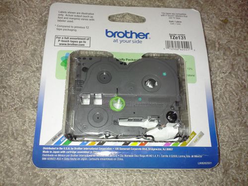 Brother TZ-131 P-touch Label Tape  ptouch TZe131, TZ131