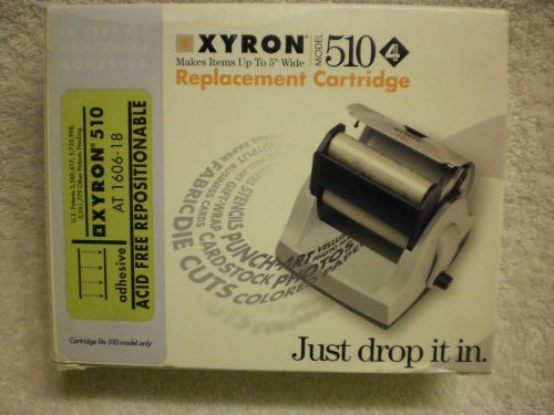 XYRON MODEL 510 REPLACEMENT CARTRIDGE MAKES ITEMS UP TO 5&#034; WIDE