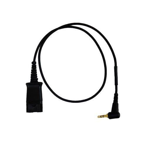 Plantronics 64279-02 2.5mm to 90 degree qd pth100/200 cable for sale