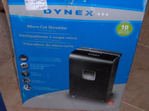 Dynex DX-PS10MC Micro cut shredder