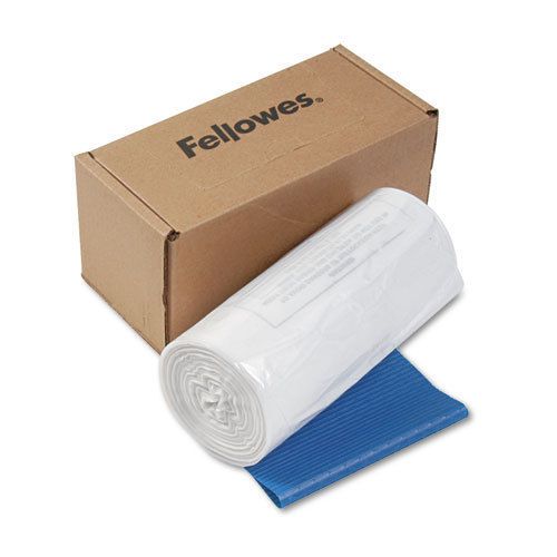 Fellowes Powershred Bags Models C-120,20C,220/C, 50 Bags &amp; Ties/Pack - FEL36054