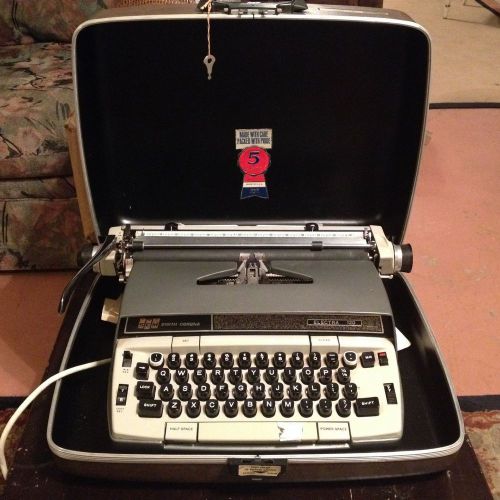 SCM Smith-Corona Electra 120 Vintage Typewriter &amp; Case!