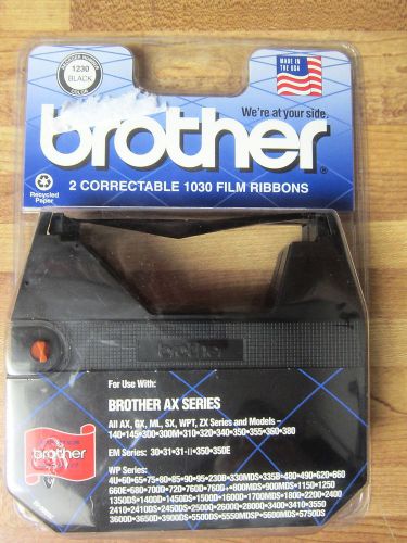 Genuine brother 2 correctable 1030 film ribbons nip for sale