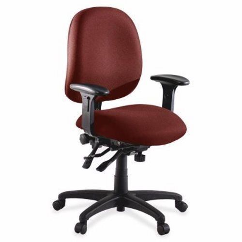Lorell Chair, High-Performance, 27-1/4&#034;x25-1/4&#034;x41-1/2&#034;, Burgundy (LLR60537)