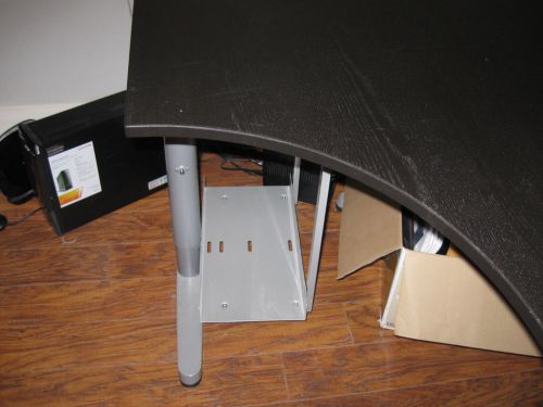 Ikea Black Corner Desk Right, 63X43,  Comp Stand Inc