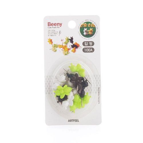 Beeny Push Pin any office area used. 12*36mm 10EA, Tracking number offered