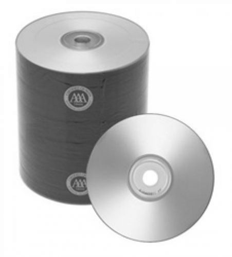 500 Spin-X Diamond Certified 48x CD-R 80min 700MB Silver Inkjet Printable