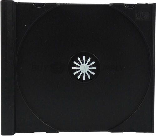 Replacement Black Trays for Standard CD Jewel Case - 400 Pack