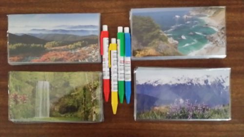 Lot Of 2 2015 - 2016 Nature Pocket Planner Plus Free 2015 Calendar Pen
