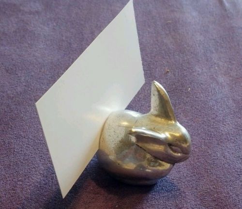 Rabbit Place Card or Business Card Holder