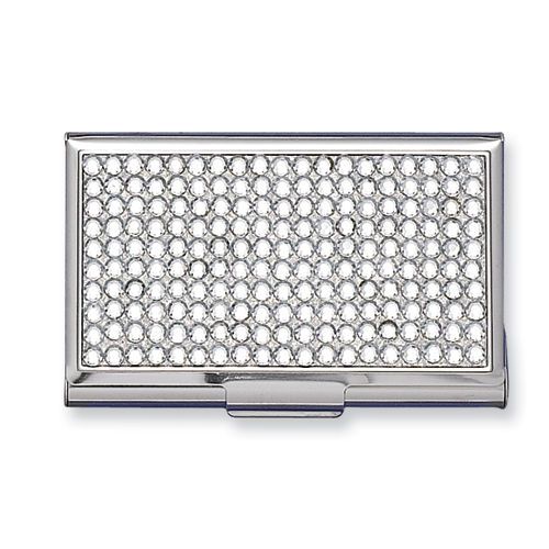 New Clear Crystal Business Card Holder Office Accessory