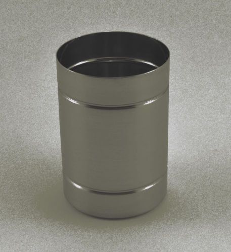 Pencil Cup Holder - Rd - Brushed Finish - 2.75&#034; D X 2.75&#034; H - STPC-1