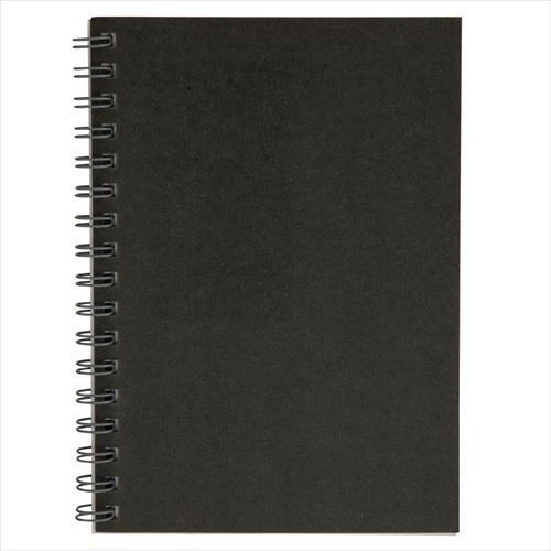 MUJI Moma Double ring notebook A6 6mm ruled 48 sheets dark gray from Japan