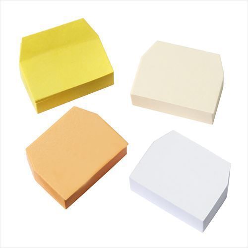 MUJI Moma Afforestation paper Index Post-it 4 colors - each 100 sheets Japan