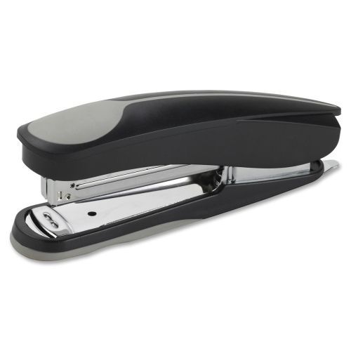 Business source dual shot desktop stapler - 1/4&#034; staple size - black - bsn62830 for sale