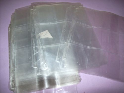 45+ Card Binder Sheets - Hold 9 Cards Each