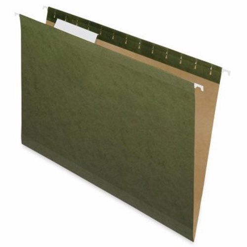 Nature Saver Hanging File Folders,Recycled,1/3 Cut,Legal,25/BX,Green (NAT08653)