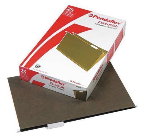 ( 25 ) Box Pendaflex 81622 Hanging File Folders, 1/5 Tab, Legal, Standard Green