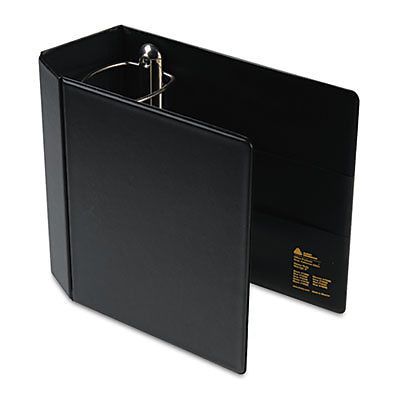 Heavy-Duty Binder with One Touch EZD Rings, 5&#034; Capacity, Black