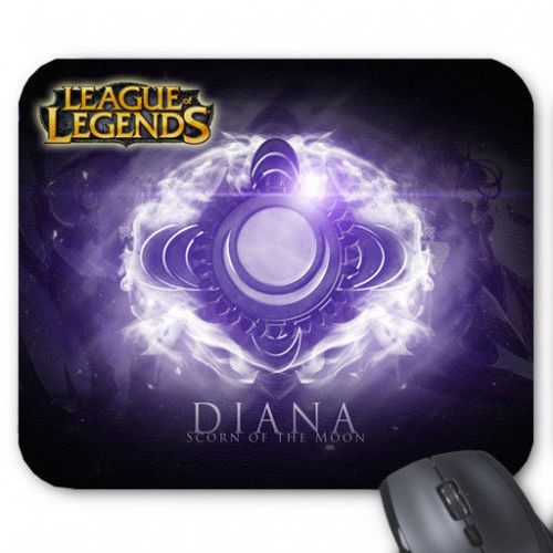 Diana Champion Logo League Of Legends Mousepad Mousepads