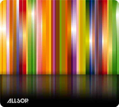 Allsop 30599 Mouse Pad [tech Multi Stripes]