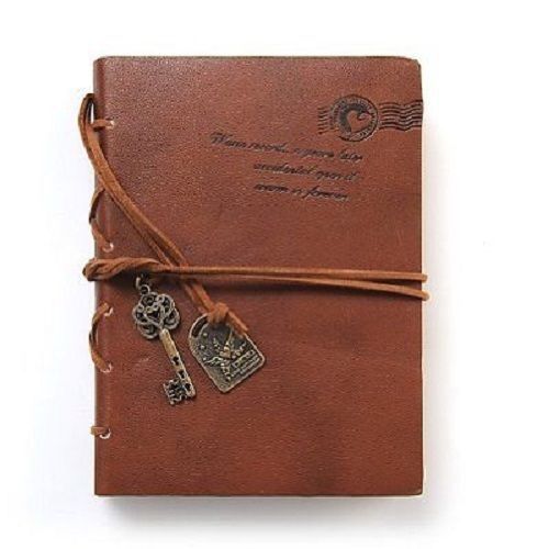 New Aitao Vintage Diary Journal String Key Retro Classic Leather Bound Classic