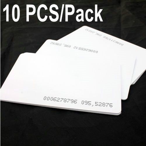 125Khz RFID ID Proximity Cards for Access Control&amp;Time Attendance Clock Use NEW