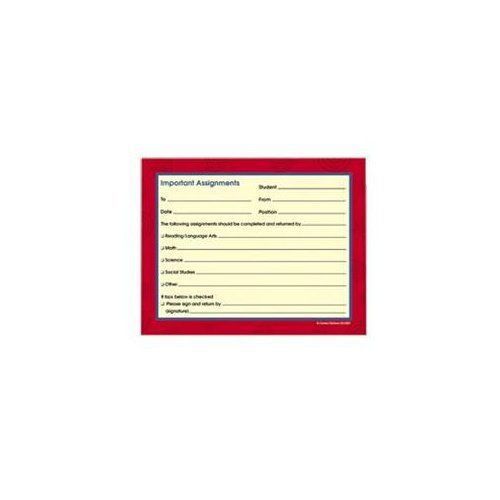 Carson-dellosa Carbonless Important Assignments Booklet - 2 Part - (cd2321)