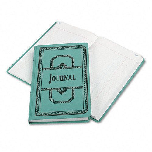 Boorum &amp; Pease Record/Account Book, Journal Rule, Blue, 500 Pgs, 12 1/8 x 7 5/8