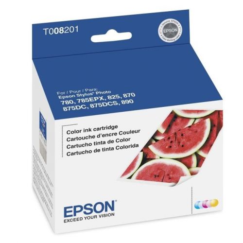 EPSON - ACCESSORIES T008201 COLOR INK CARTRIDGE FOR STYLUS