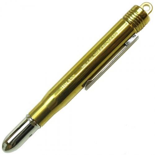 F/S New Midori Green Solid Brass Ballpoint Pen Kugelschreiber Japan Import 0714