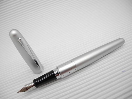 Pilot FP-MR1-BD Medium nib Fountain pen with original box (Sliver)Made in Japan