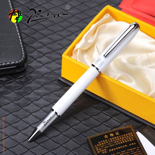 White Lacquered Picasso Fountain Pen 916 MALAGA Account Pen Hooded Fine Nibs New