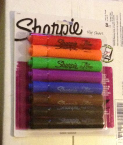Sharpie flip chart 8 count bullet marker won&#039;t bleed through flip chart 7 colors for sale