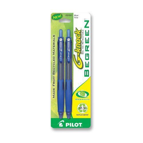 Pilot Begreen G-knock Gel Ink Pen - Fine Pen Point Type - 0.7 Mm Pen (pil31501)
