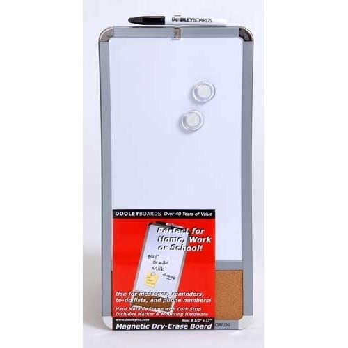 Magnetic dry erase memo bulletin board w/ dry erase marker and 2 magnets for sale