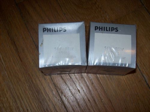 2 NOS 13165 14 VOLT 35 WATT PROJECTOR LAMP/BULB PHILLIPS