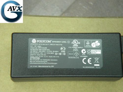 New Polycom AC Power Kit for CX500/600, 24V-.5A  SoundPoint IP450, 550, &amp; 650