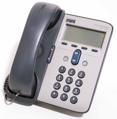 CISCO IP PHONE 7912 CP-7912G OFFICE NETWORK BUSINESS HANDSET TELEPHONE